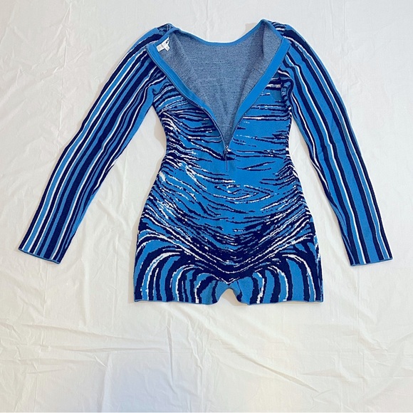 Fashion Nova sweater Long Sleeve Romper - Picture 4 of 5